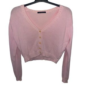 light pink brandy melville sweater